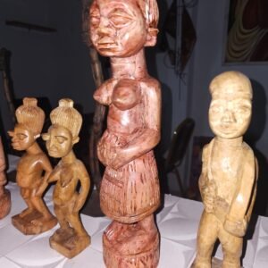 Carved African Wooden Sculpture